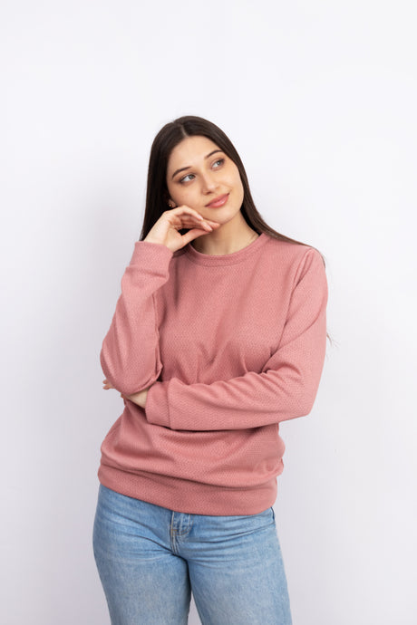 Sweater mujer. Color: rosado