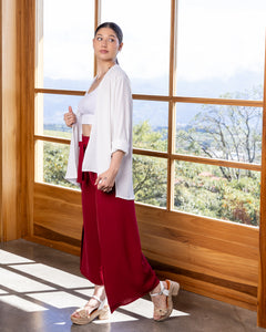 Kimono. Color: Blanco