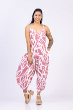 Cargar imagen en el visor de la galería, Enterizo flojo. Color: rosado estampado