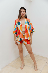 Kimono. Color: Estampado colores.