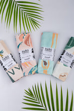 Cargar imagen en el visor de la galería, Paño monsteras rosado