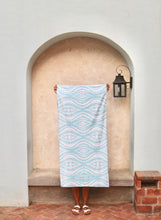 Cargar imagen en el visor de la galería, Paño Marruecos turquesa