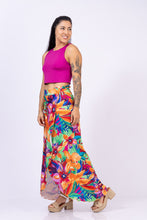 Cargar imagen en el visor de la galería, Falda ajustable. Color: flores estampada